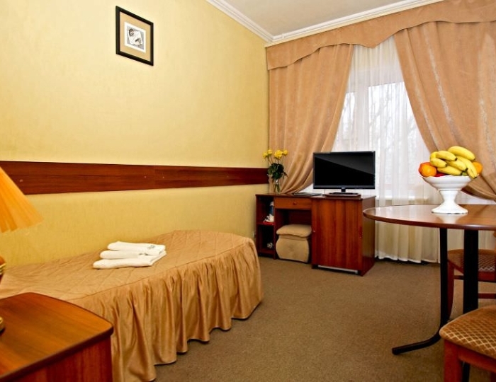 Одноместный стандарт с балконом - Санаторий «Лесной» Железноводск